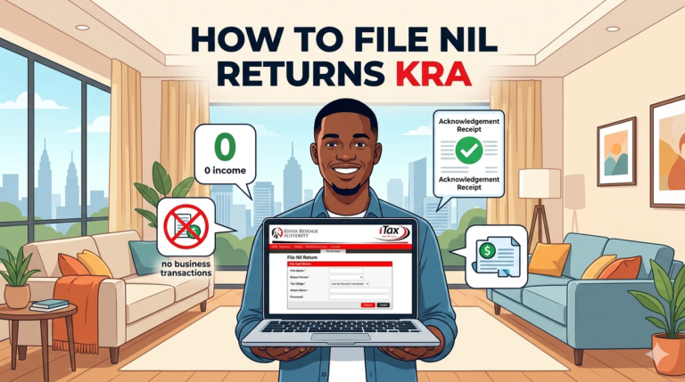 how to file nil returns KRA