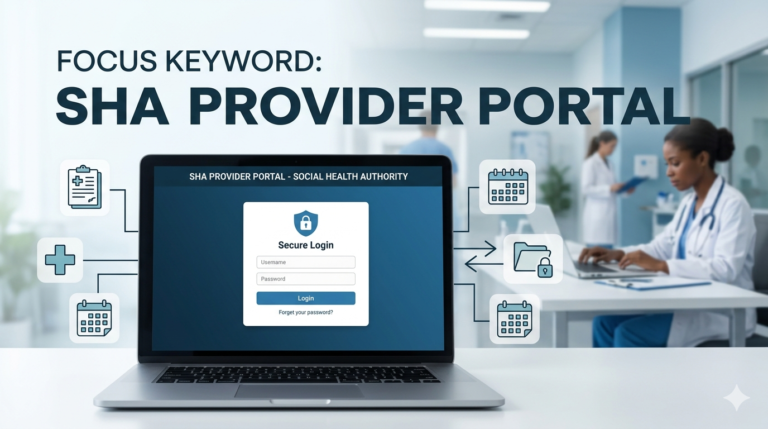 sha provider portal