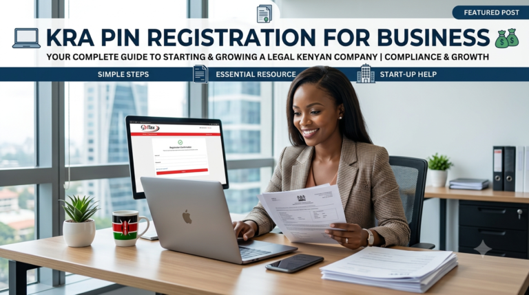 KRA PIN registration for business